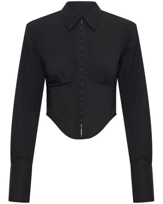 Dion Lee corset-style darted shirt