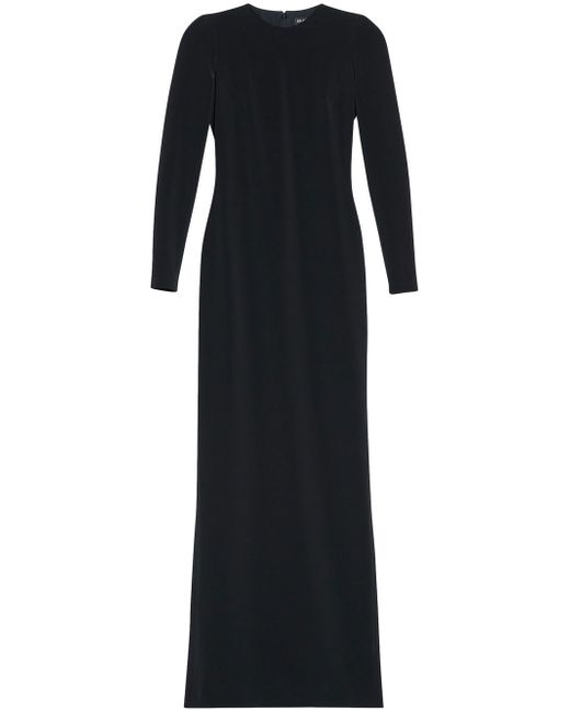 Balenciaga long-sleeve maxi dress