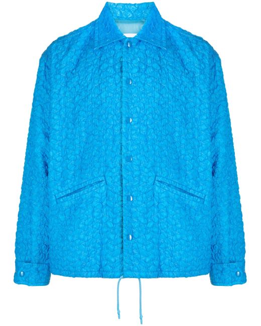 Toga Virilis textured shirt jacket