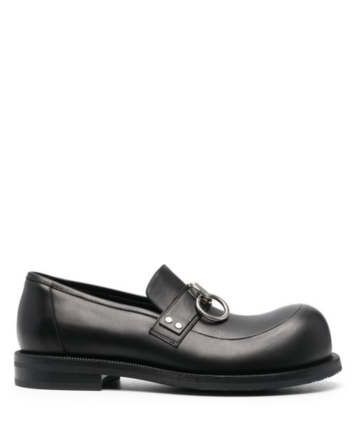 Martine Rose bulb-toe ring loafers