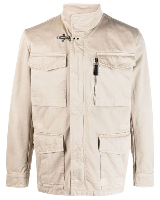 Fay multiple-pocket cotton jacket