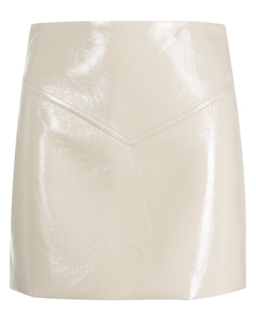 Proenza Schouler White Label faux-leather miniskirt