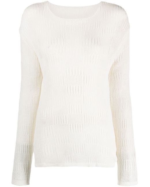 Low Classic long-sleeve knitted jumper