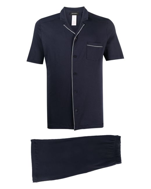 Hanro short-sleeve pajama set