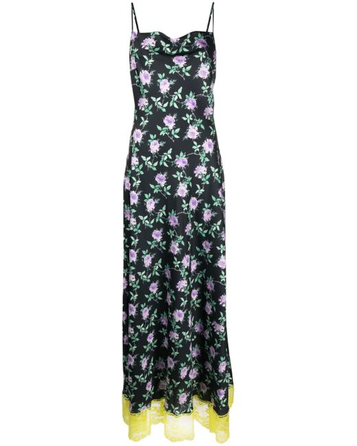 Msgm floral-print maxi dress