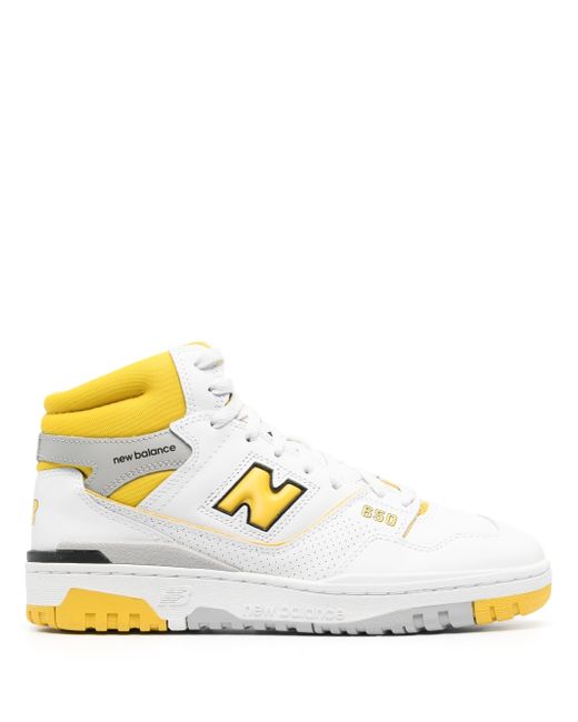 New Balance panelled high-top sneakers