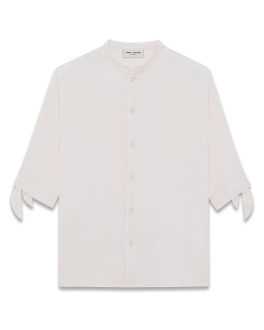 Saint Laurent short-sleeve cotton shirt