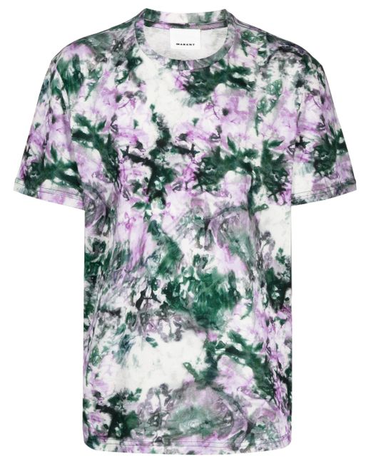 Isabel Marant abstract-print cotton T-shirt