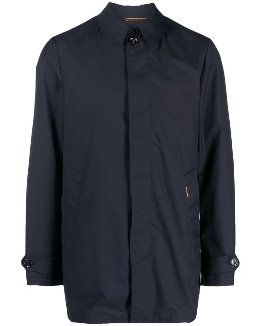 Moorer button-front shirt jacket