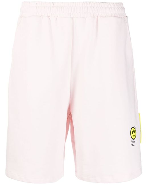 Barrow logo-print cotton shorts