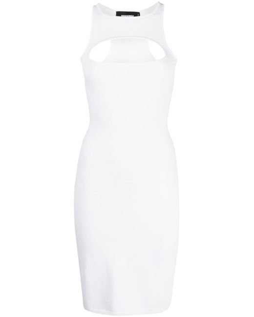 Dsquared2 cut-out knitted dress
