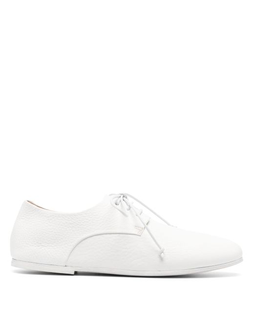 Marsèll pebbled leather lace-up oxfords