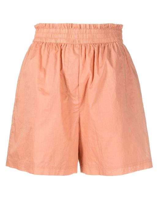 Paul Smith paperbag-waist cotton shorts