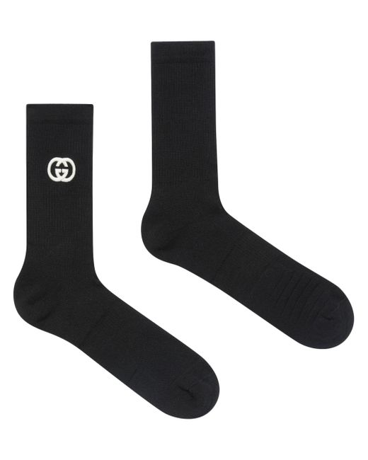 Gucci Interlocking-G cotton ankle socks