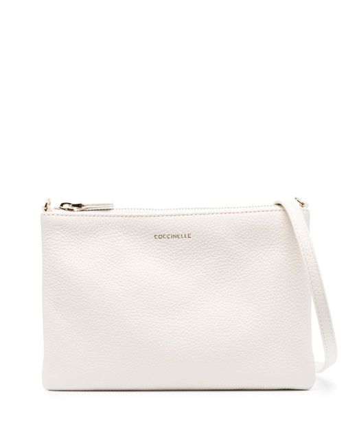 Coccinelle pebbled-textured cross-body bag