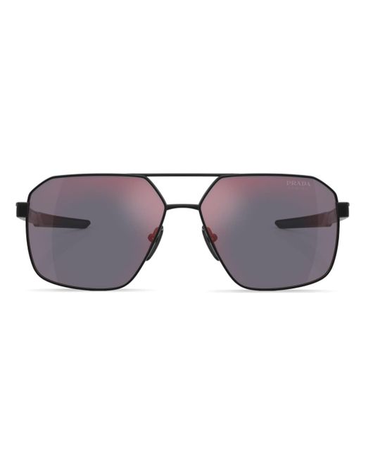 Prada Linea Rossa square-frame sunglasses