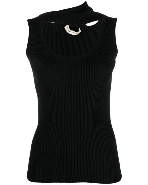 Y / Project ribbed asymmetric tank top