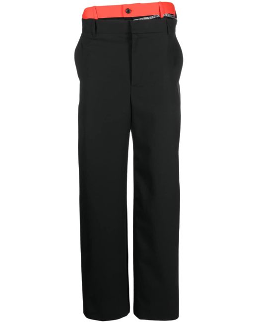 Y / Project multi waistband wide-leg trousers