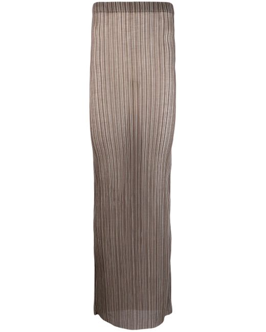 Ludovic De Saint Sernin striped maxi skirt