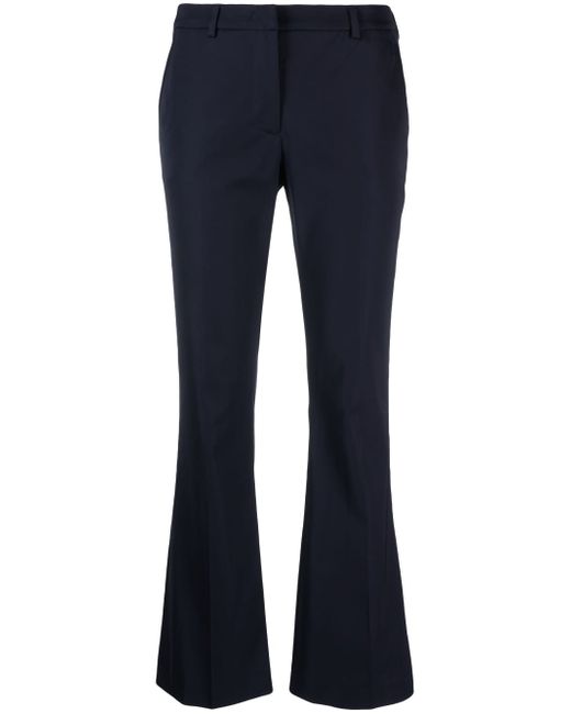 PT Torino flared concealed-fastening trousers