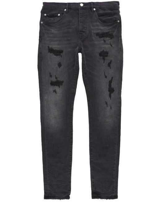 Purple Brand distressed slim-fit jeans
