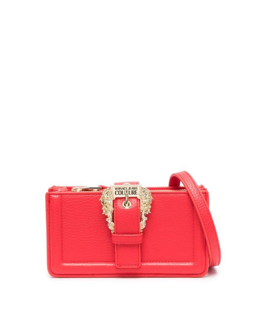 Versace Jeans Couture logo-buckle crossbody bag