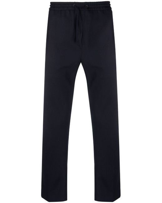 Calvin Klein straight-leg drawstring-waist trousers