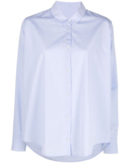 Private 0204 button-fastening cotton shirt
