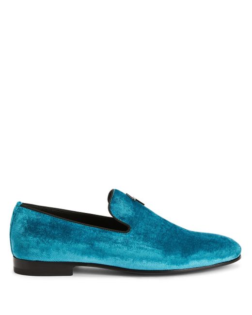 Giuseppe Zanotti Design velvet slip-on loafers