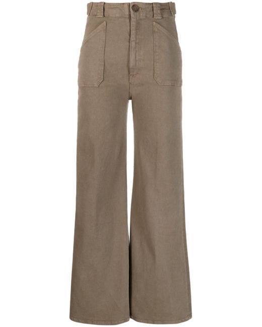 Mother high-waisted flared jeans