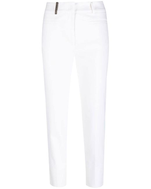 Peserico slim-cut cropped trousers
