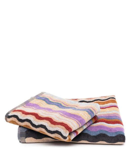 Missoni Home swirl-print bath towel set