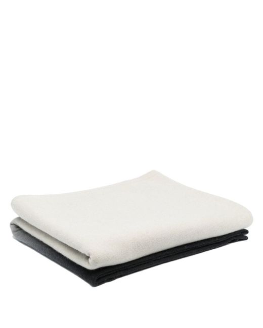 Frenckenberger gradient-effect cashmere blanket