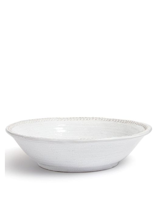 Soho Home Hillcrest leaf-detail serving bowl