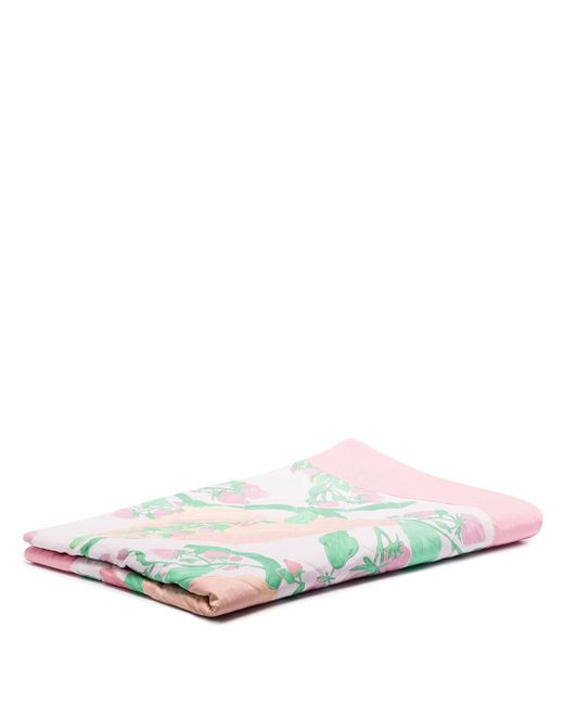 Helmstedt floral-print throw blanket