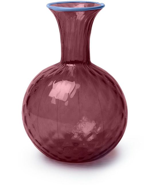 La Double J. Carafe contrast trim glass vase