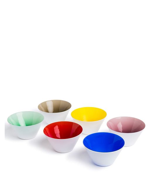 NasonMoretti Lidia glass bowls set of 6