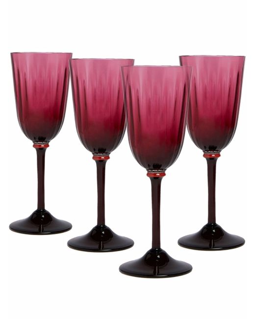 La Double J. set of 4 wine glasses