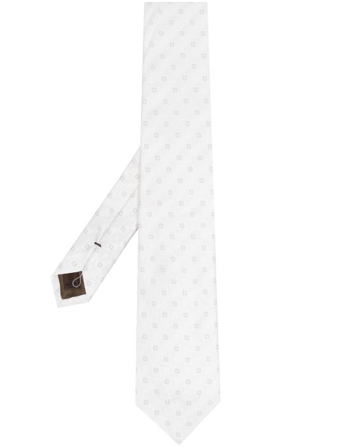Church's geometric-pattern silk tie