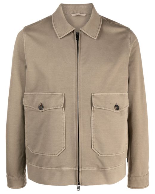 Circolo 1901 zipped shirt jacket