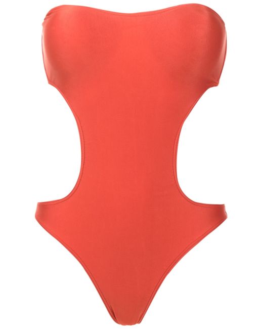 Lygia & Nanny Taylor Liso strapless swimsuit