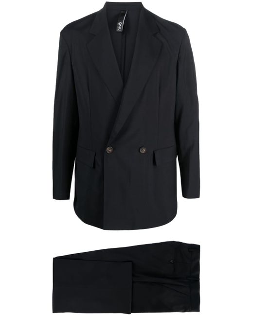 Hevo double-breasted virgin-wool suits