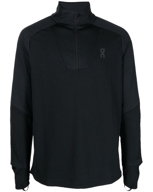 On Running logo-print recycled-polyester sweatshirt