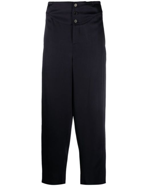 Saint Laurent silk tailored trousers
