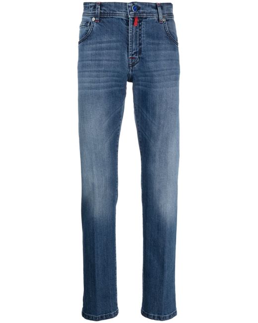 Kiton straight-leg denim jeans