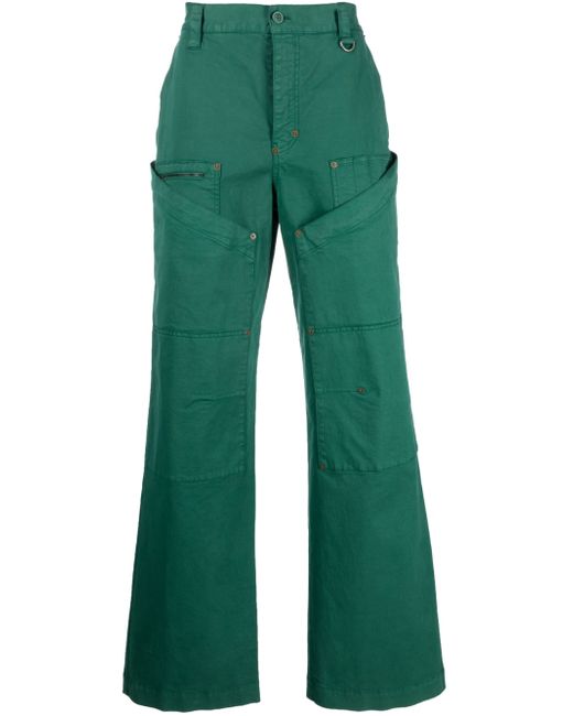 Marine Serre Workwear G. Dye trousers