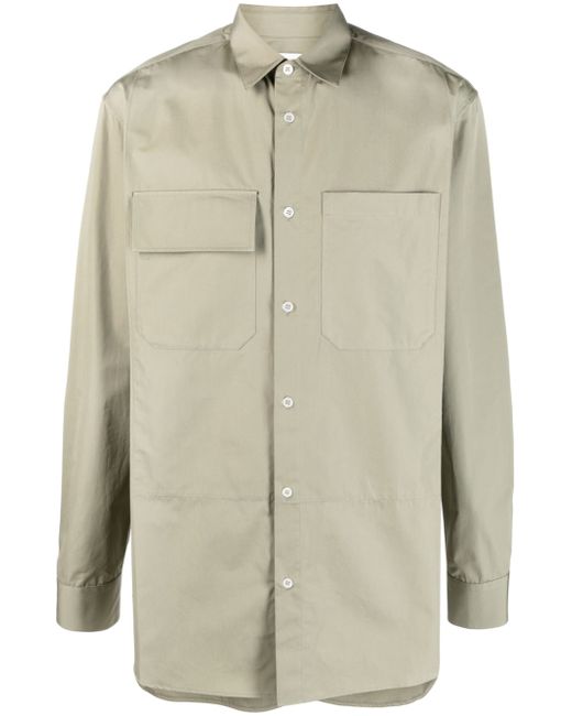Jil Sander long-sleeve button-up shirt