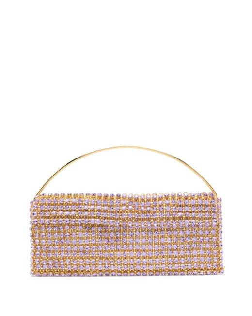 Vanina Maxi Les Nuances crystal-embellished clutch bag