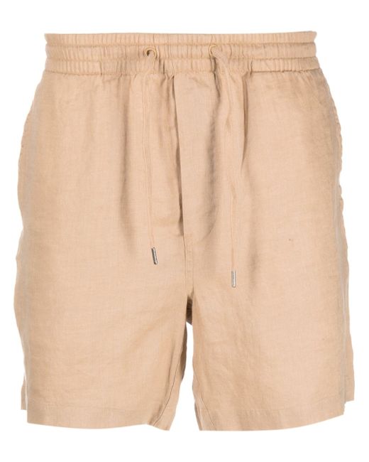 Polo Ralph Lauren logo-patch thigh-length shorts