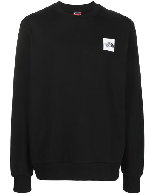 The North Face logo-print cotton sweatshirt